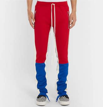 Fear Of God Tapered Panelled Jersey Sweatpants