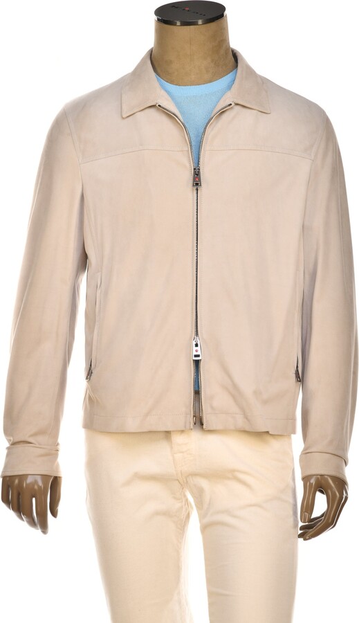 Kiton Kired by Suede Lambskin Jacket