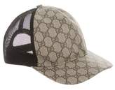 Thumbnail for your product : Gucci GG Supreme Coated Canvas Cap