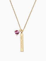 Thumbnail for your product : Kate Spade born to be february pendant