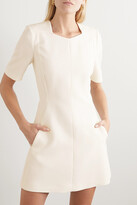 Thumbnail for your product : Stella McCartney Wool-blend Twill Mini Dress - White