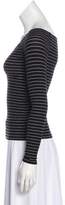 Thumbnail for your product : Reformation Striped Rib Knit Top