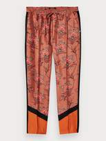 Thumbnail for your product : Scotch & Soda Floral Color Block Trousers