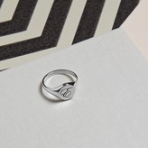 Thumbnail for your product : Myia Bonner Initial Y Silver Edwardian Signet Ring