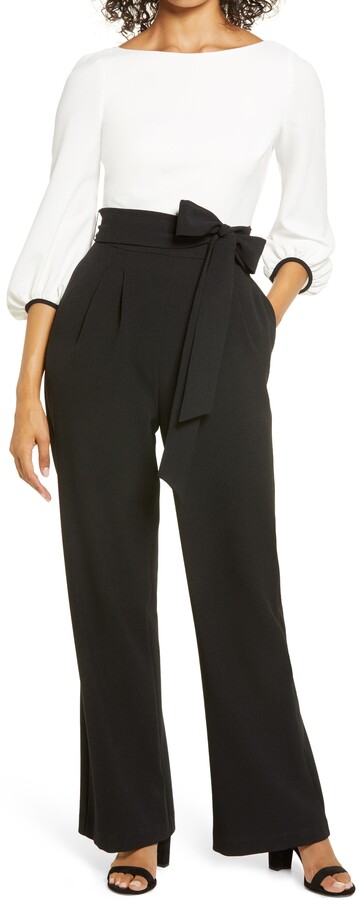 harper rose color block jumpsuit