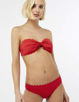 Thumbnail for your product : Accessorize Sasha Scallop Bandeau Bikini Top