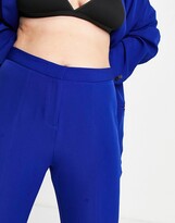 Thumbnail for your product : Extro & Vert Plus flare leg pants in cobalt blue