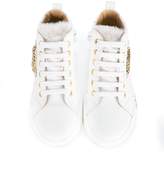 Thumbnail for your product : Moschino Kids hi-top sneakers