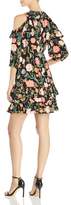 Thumbnail for your product : Kate Spade Blossom Cold Shoulder Ruffle Dress