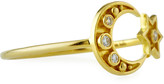 Thumbnail for your product : Legend Amrapali 18k Heritage Mini Diamond Star & Crescent Ring, Size 7