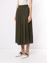 Thumbnail for your product : Rochas Gathered Midi Skirt