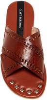 Thumbnail for your product : Matt Bernson Sage Crisscross Leather Slide Sandal