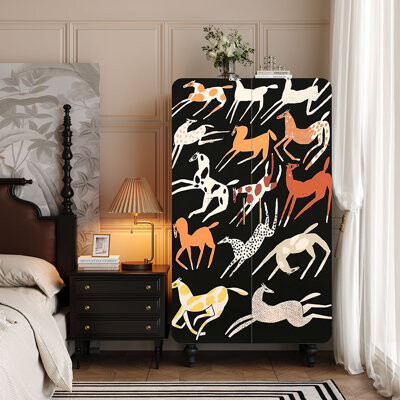 KANGLY New Chinese-style retro wardrobe