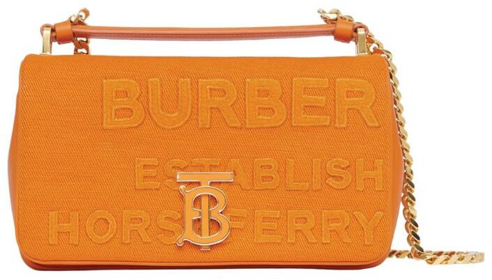burberry orange bag