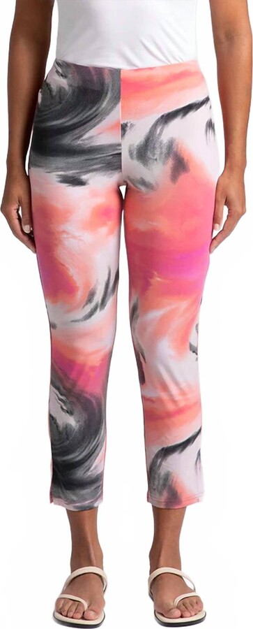 Sympli Narrow Ankle Pant In Marble