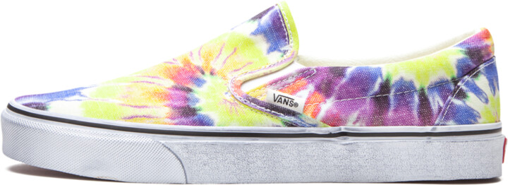 vans tie dye shoes