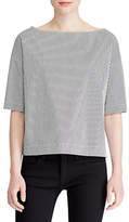 Thumbnail for your product : Polo Ralph Lauren Short-Sleeve Boxy Cotton Blouse