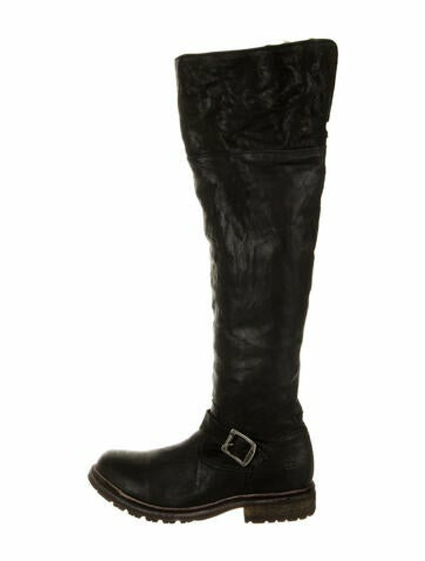 Frye Leather Riding Boots Black ShopStyle