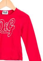 Thumbnail for your product : Dolce & Gabbana Girls' Embellished Embroidered Top