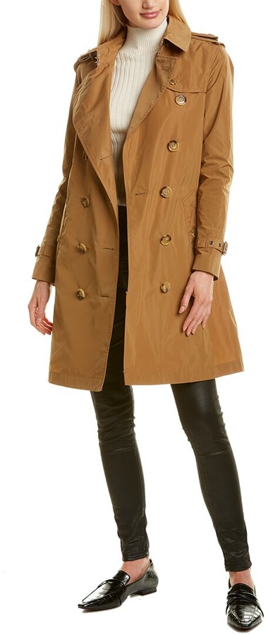 Burberry Detachable Hood Trench Coat - ShopStyle Outerwear