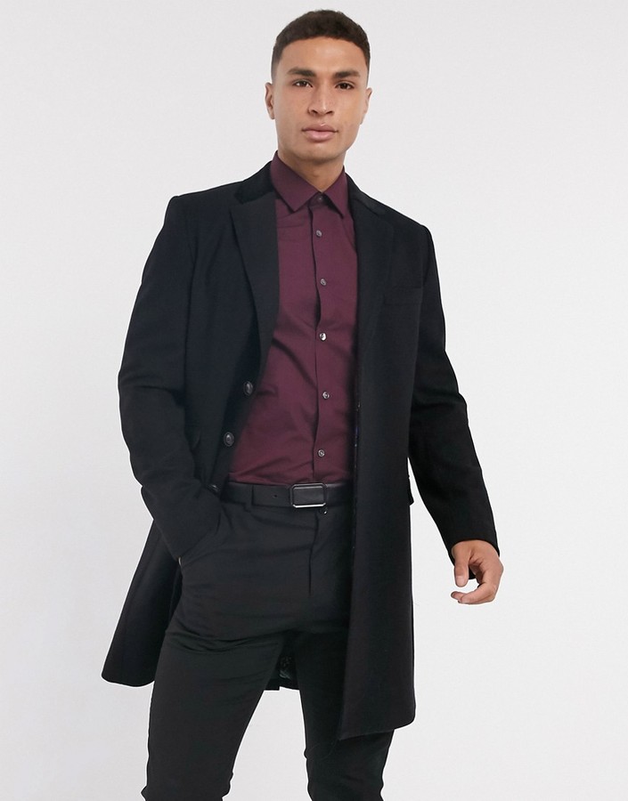 velvet overcoat