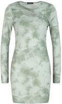Thumbnail for your product : boohoo The Cut Out Tie Dye Mini Dress