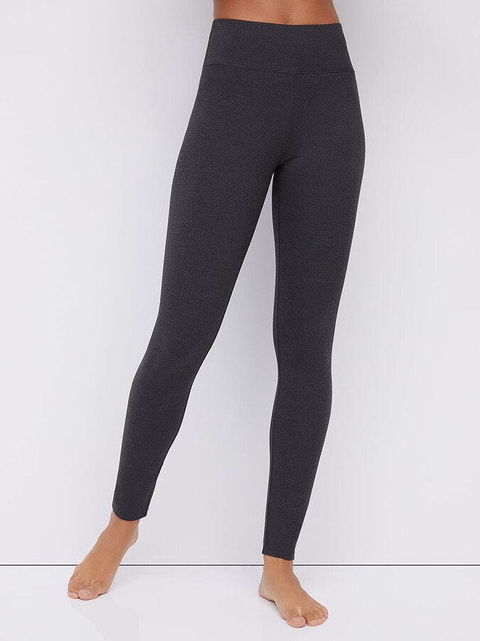 New York & Co. NY&Co Women's High Rise Yoga Legging Pants Graphite Heather  Grey - ShopStyle