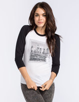 Thumbnail for your product : YOUNG & RECKLESS Number 86 Womens Baseball Tee