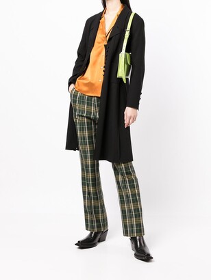 Chanel Pre-owned 1997 Tweed Blazer Dress - Green