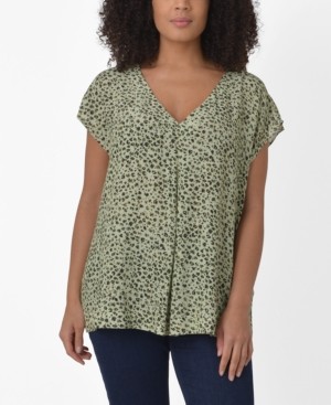 macys plus size white tops