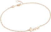 Thumbnail for your product : Jennifer Zeuner Jewelry Love Anklet