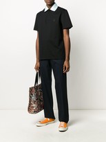 Thumbnail for your product : Lanvin Logo Patch Straight-Leg Chinos
