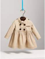 Thumbnail for your product : Burberry Stretch Cotton Trench Dress