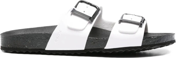 Geox Brionia double-buckle sandals