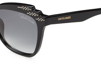 Roberto Cavalli 55MM Squared Cat Eye Sunglasses