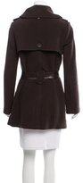 Thumbnail for your product : Mackage Wool Leather-Accented Coat