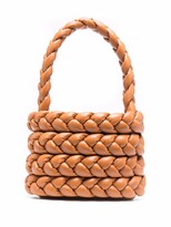 Thumbnail for your product : A.W.A.K.E. Mode Elea braided basket bag