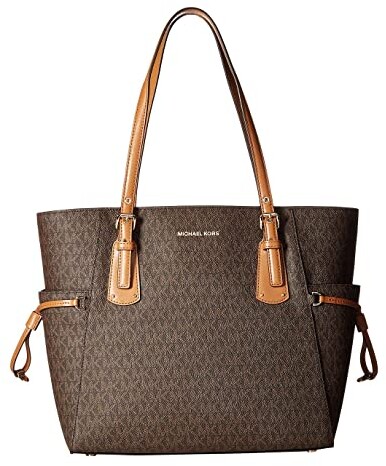 voyager east west signature tote