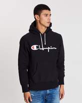 Thumbnail for your product : Reverse Weave Hooded Script Sweatshirt
