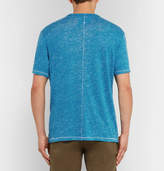 Thumbnail for your product : Rag & Bone Owen Slub Linen-Jersey T-Shirt - Men - Blue