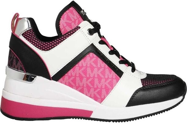 Michael Kors Poppy Color-Block Logo Sneaker - ShopStyle