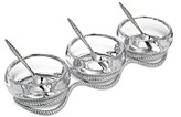Thumbnail for your product : Nambe Braid Triple Condiment Set with Spoons