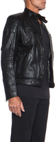 Thumbnail for your product : Belstaff Hand Waxed Leather Weybridge Jacket in Black