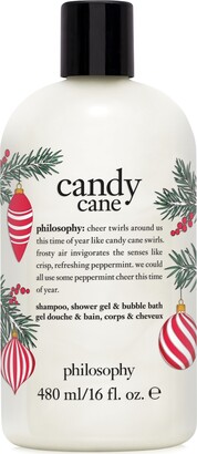 philosophy Candy Cane Shampoo, Shower Gel & Bubble Bath, 16 oz.