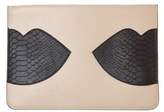 Thumbnail for your product : KENDALL + KYLIE New Womens Natural Veronica Leather Handbag Clutch Bags