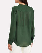 Thumbnail for your product : L'Agence Bianca Silk Button Down Blouse