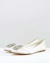 Thumbnail for your product : Dune Bridal Dune London Bridal Briella Embellished Flat Shoes