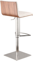 Thumbnail for your product : Armen Living Cafe Adjustable Brushed Stainless Steel Barstool