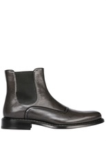 Thumbnail for your product : a. testoni Brushed Leather Beatles Boots