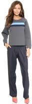 Thumbnail for your product : Cynthia Rowley Bonded Pique Sweatshirt